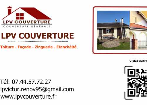 Couvreur réalisant des travaux de toiture à Beauchamp (95)