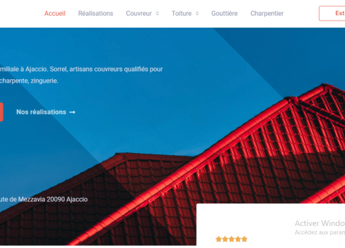 Couvreur Sorrel un couvreur de référence à Ajaccio