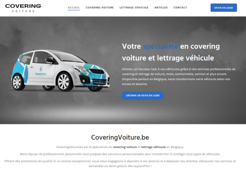 Covering Voiture