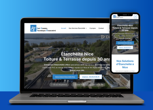 Création site internet Nice Devmiweb agence web locale