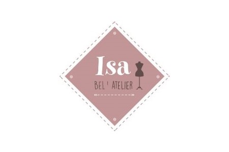 logo atelier couture isa bel atelier