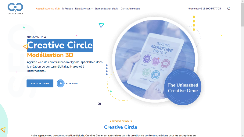 Creative Circle - Agence de communication fes
