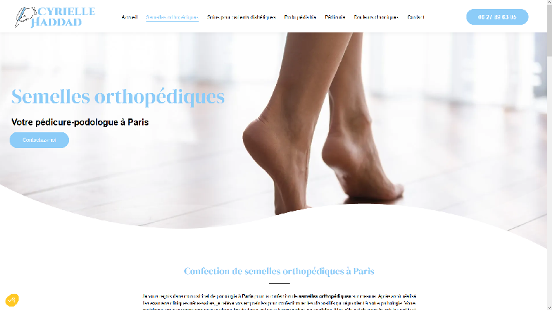 Podologue Cyrielle Haddad