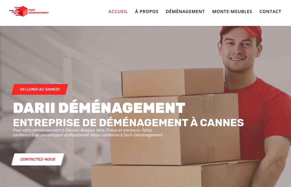 Les services de Darii Déménagement