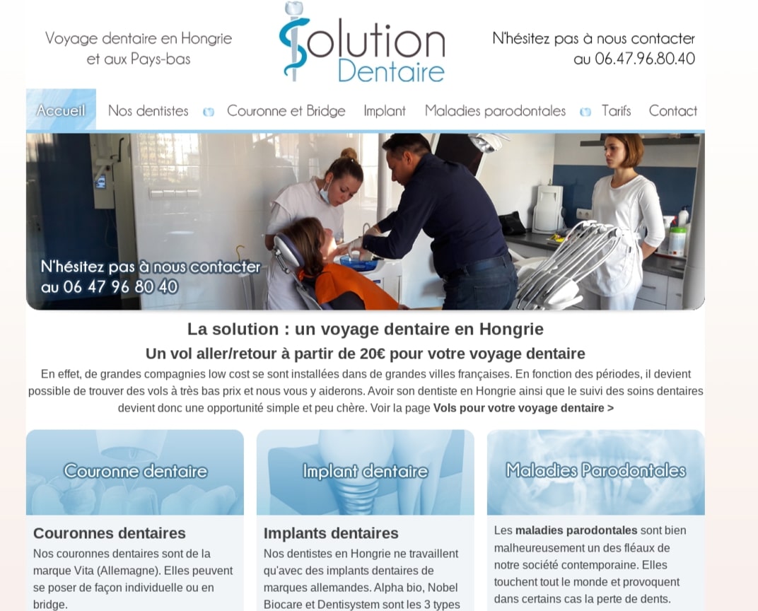 Solution dentaire en Hongrie