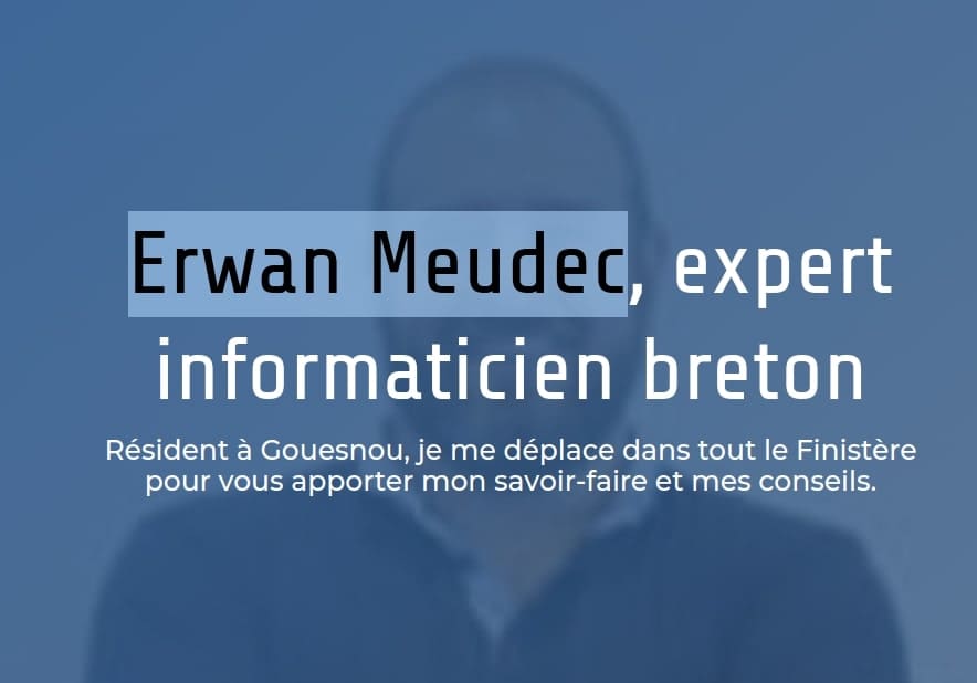 finist'web - Erwan Meudec