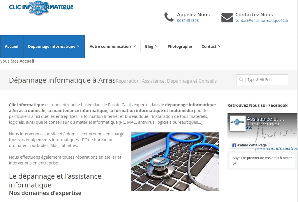 informatique a arras