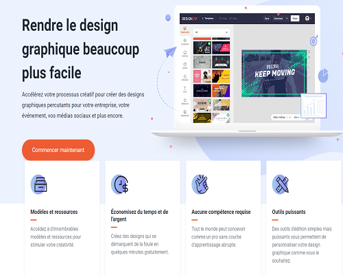 DesignCap site internet