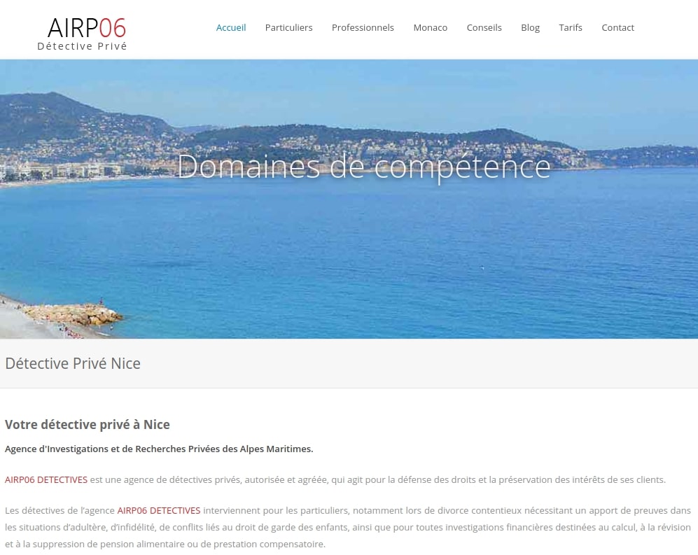 Agence détective privé Nice Cannes Monaco