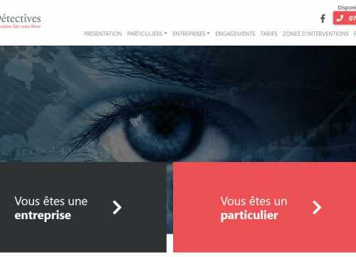 site internet Fox détectives