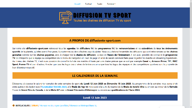 Diffusion TV sport : toutes les chaînes de diffusion TV du sport