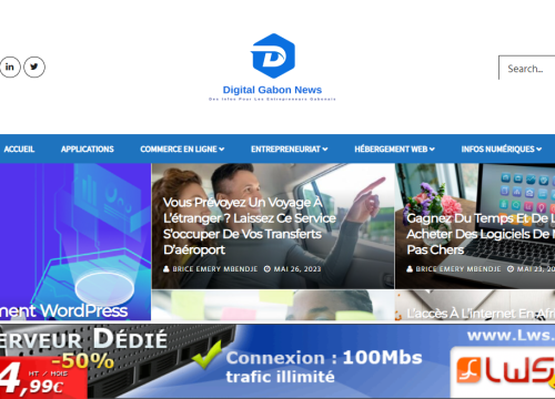 Blog digital Gabon News
