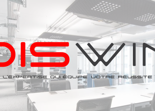 Diswin maroc, logo, fauteuil de bureau, siege de bureau au maroc