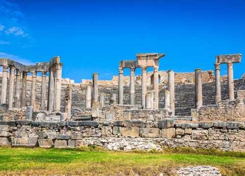 Les ruines de Dougga en Tunisie
