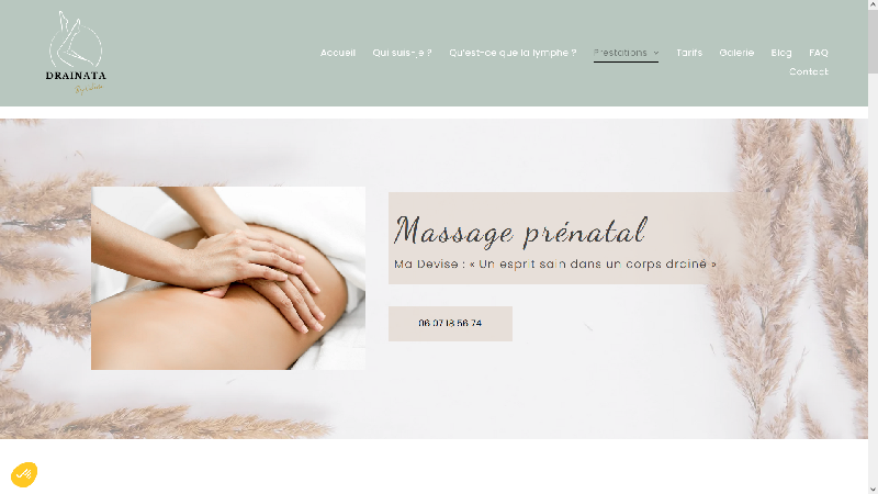 Drainata - Massage pour femmes enceintes à Aix-en-Provence