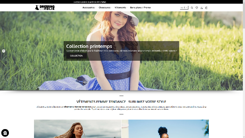 Dressing en folie