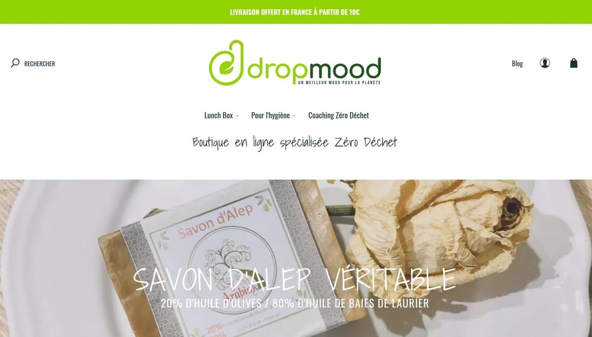 dropmood site zero dechets