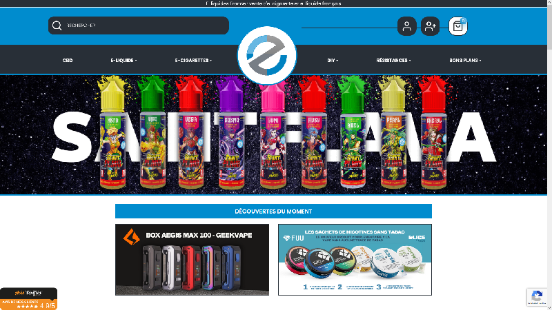 E-liquides France : e-liquides et cigarette électronique