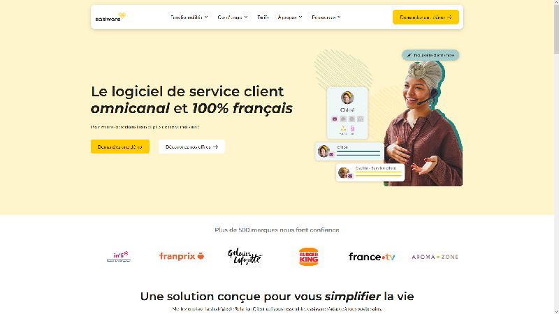 easiware, un logiciel de gestion de la relation client