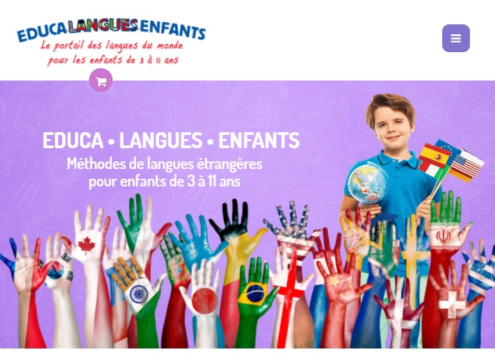 méthodes de langues pour enfants