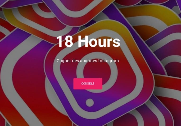 Conseils Instagram par eighteen hours