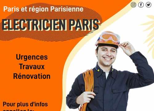 Electricien paris région