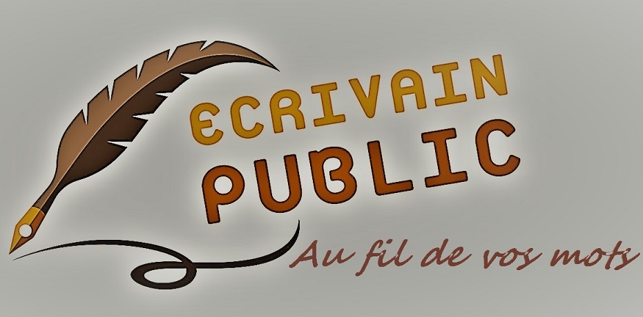 Une plume qui vient d'écrire le nom de mon site au fil de vos mots