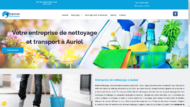 Entreprise de nettoyage Monteiro à Auriol 