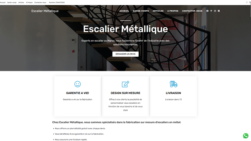 Escalier Métallique