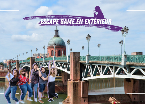 Escape game en extérieur à Toulouse