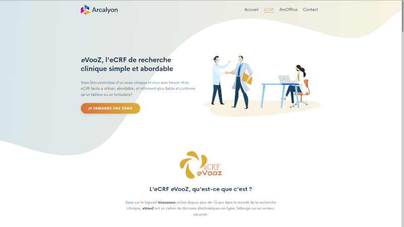 eVooZ, l'eCRF
