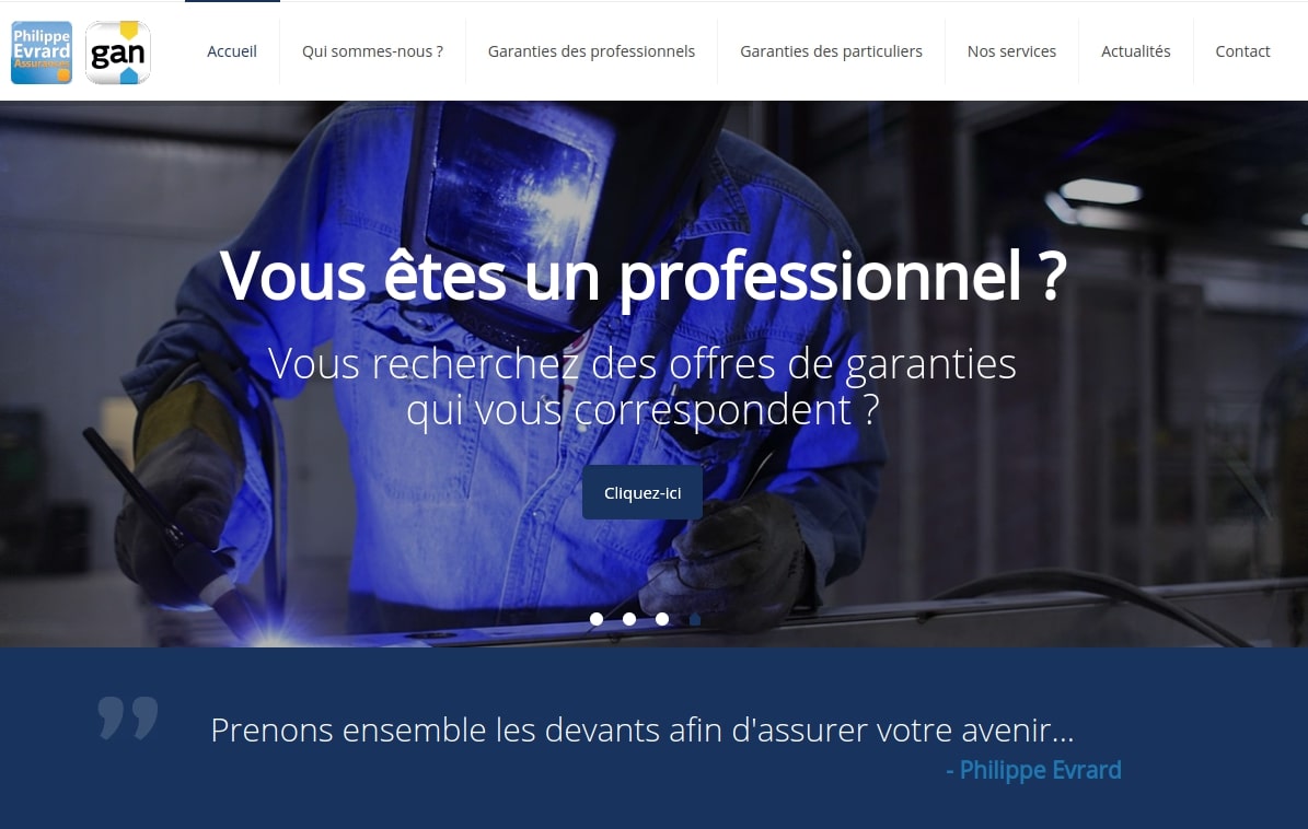 Evrard assurances Assurance entreprise