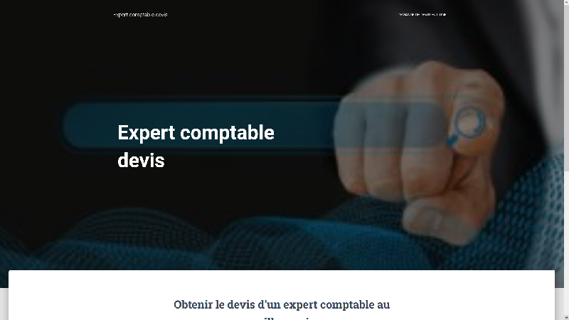 Expert comptable devis