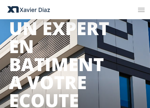 vignette Xavier Diaz Expert Bâtiment- Construction