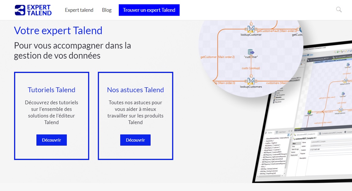 Expert Talend : vos développeurs et consultants Talend certifiés