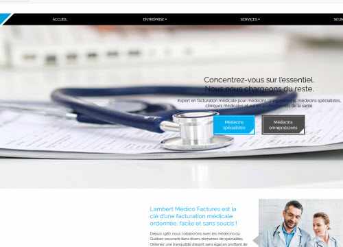 Facture pour Omnipraticien