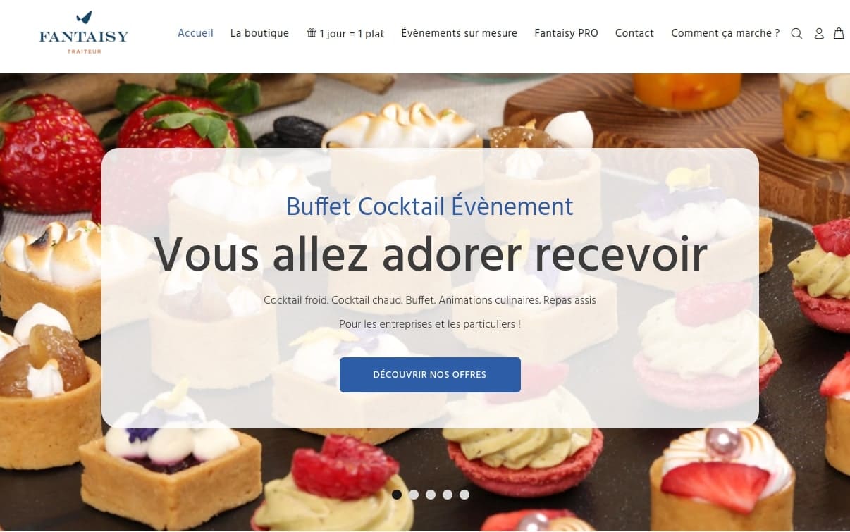 Fantaisy Traiteur est le traiteur pour vos événements d'entreprises, mariages, anniversaires...