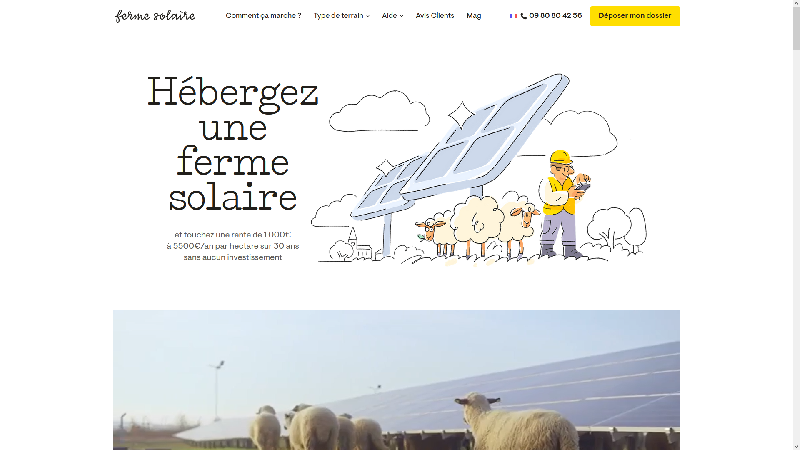 Ferme solaire