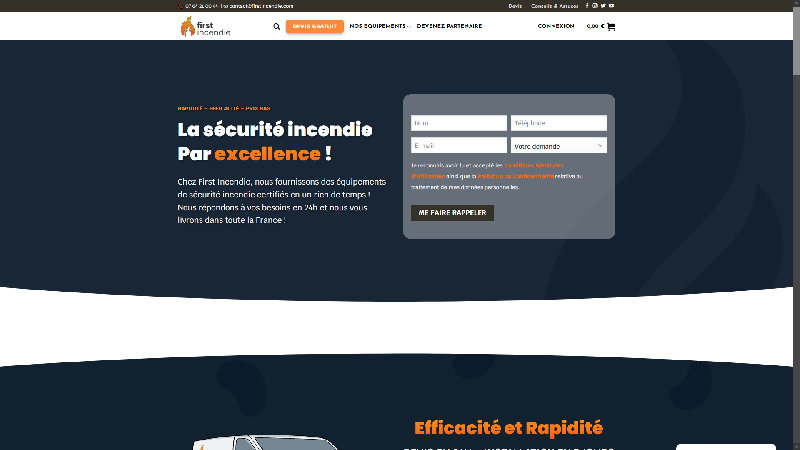 First Incendie - La sécurité incendie par excellence