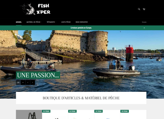 Fishxper - Magasin de pêche