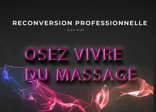 Reconversion massage bien-être