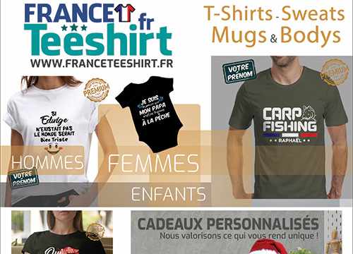FranceTeeShirt – Votre spécialiste en Cadeau personnalisé