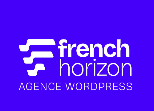 Logo agence wordpress french horizon