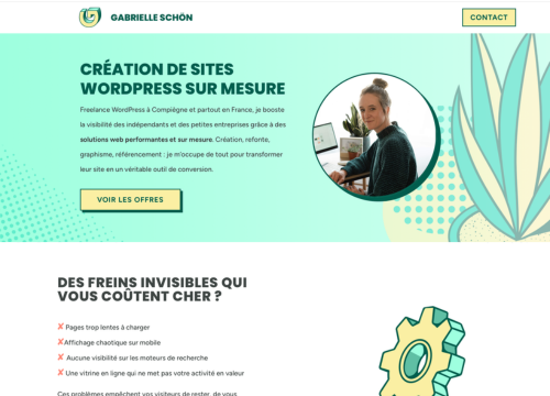 Création et refonte de sites WordPress sur mesure à Compiègne pour indépendants et petites entreprises