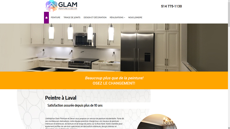 Glam Peinture et Décor en design intérieur à Laval