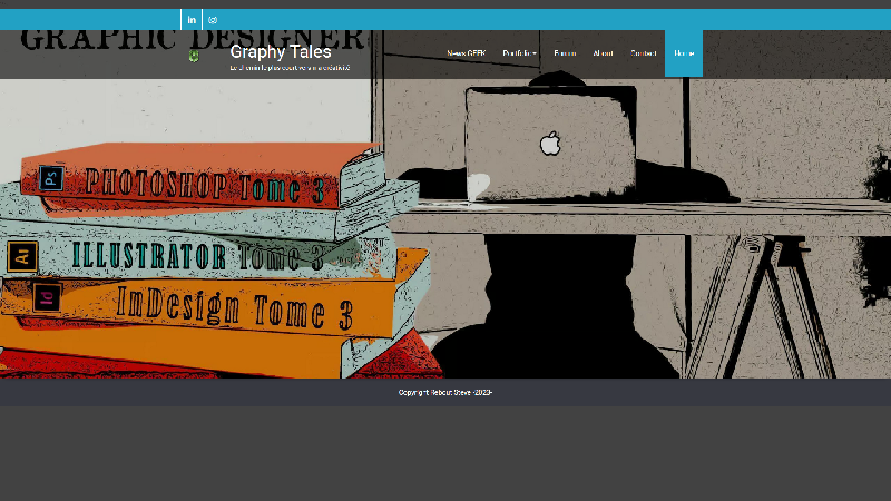 Graphy Tales - Site Folios et actus geek