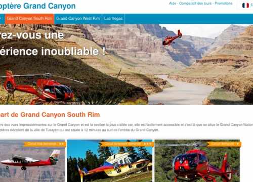 Hélicoptère Grand Canyon