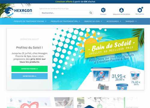 Hexagon Piscine et SPA - Entretien Piscine et Spa