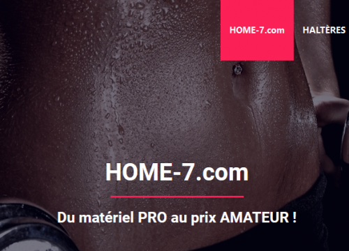 Home7 gym - Matériel de fitness et de musculation