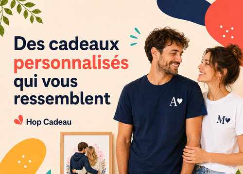 Hop Cadeau, boutique de cadeaux personnalisés